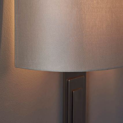 Endon 95271 - Sienas lampa CARLTON 1xE27/10W/230V bronza