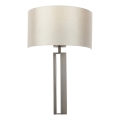 Endon 95449 - Sienas lampa 1xE27/10W/230V bēša/matēts hroms