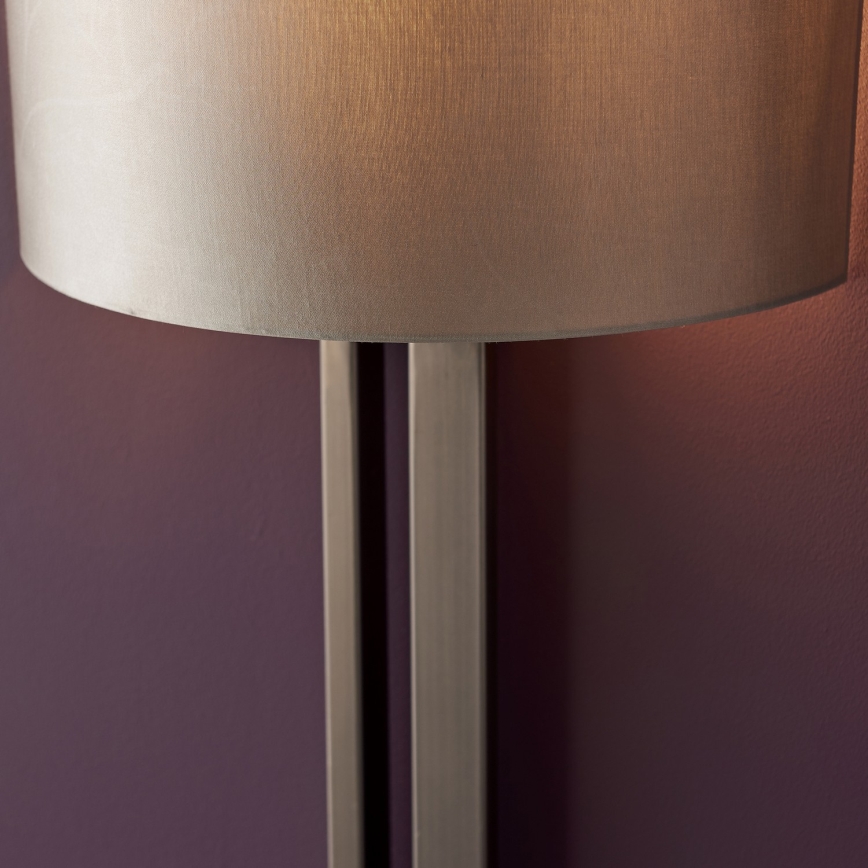 Endon 95449 - Sienas lampa 1xE27/10W/230V bēša/matēts hroms