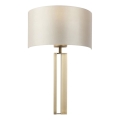 Endon 95452 - Sienas lampa 1xE27/10W/230V bēša/zelta