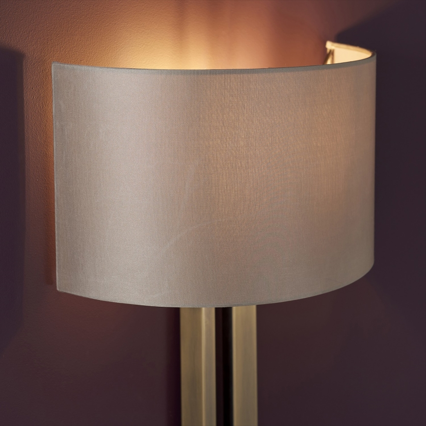 Endon 95452 - Sienas lampa 1xE27/10W/230V bēša/zelta