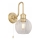 Endon 95507 - Vannas istabas sienas lampa KENDALL 1xE27/10W/230V IP44 misiņš