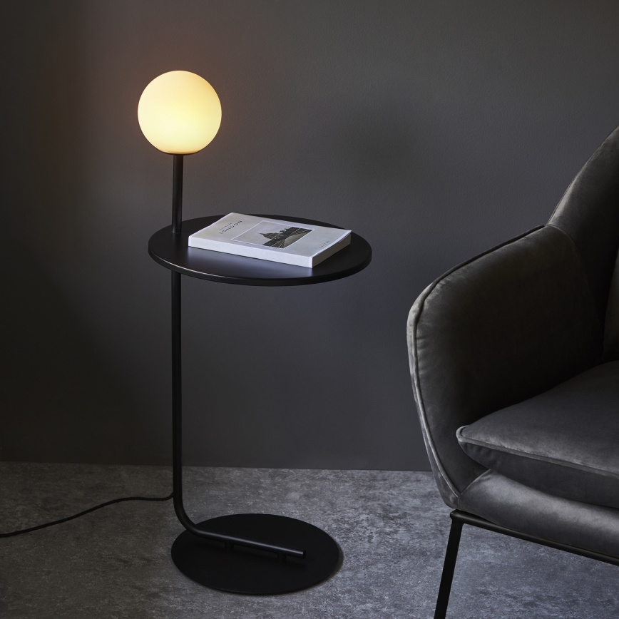 Endon 96713 - Grīdas lampa HALO 1xG9/3W/230V melna