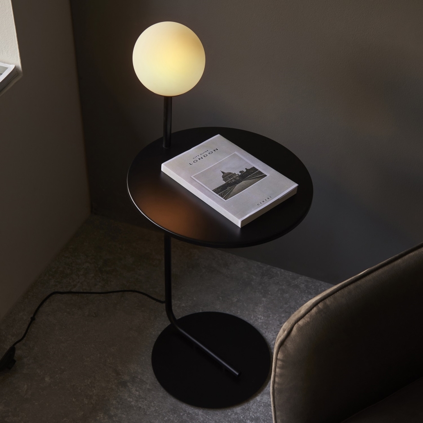 Endon 96713 - Grīdas lampa HALO 1xG9/3W/230V melna