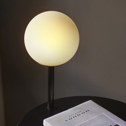 Endon 96713 - Stāvlampa HALO 1xG9/3W/230V melna/balta