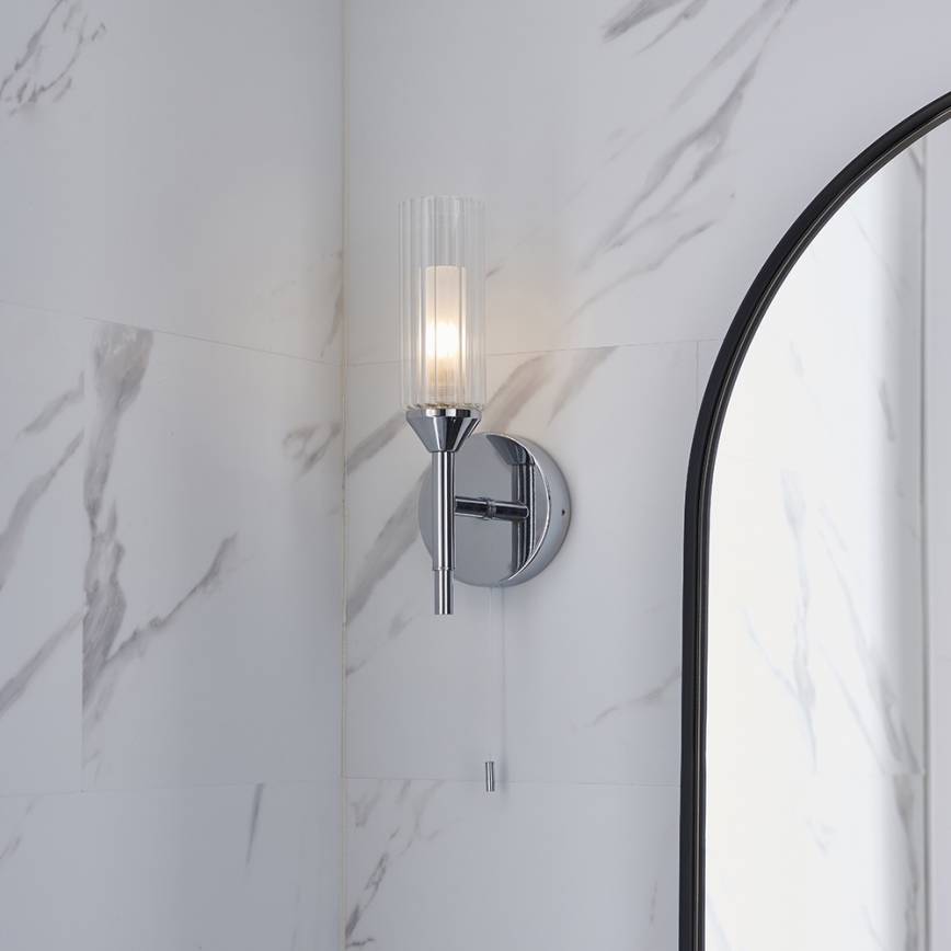Endon 97171 - Vannas istabas sienas lampa NATORI 1xG9/3W/230V IP44 spīdīgi hromēts