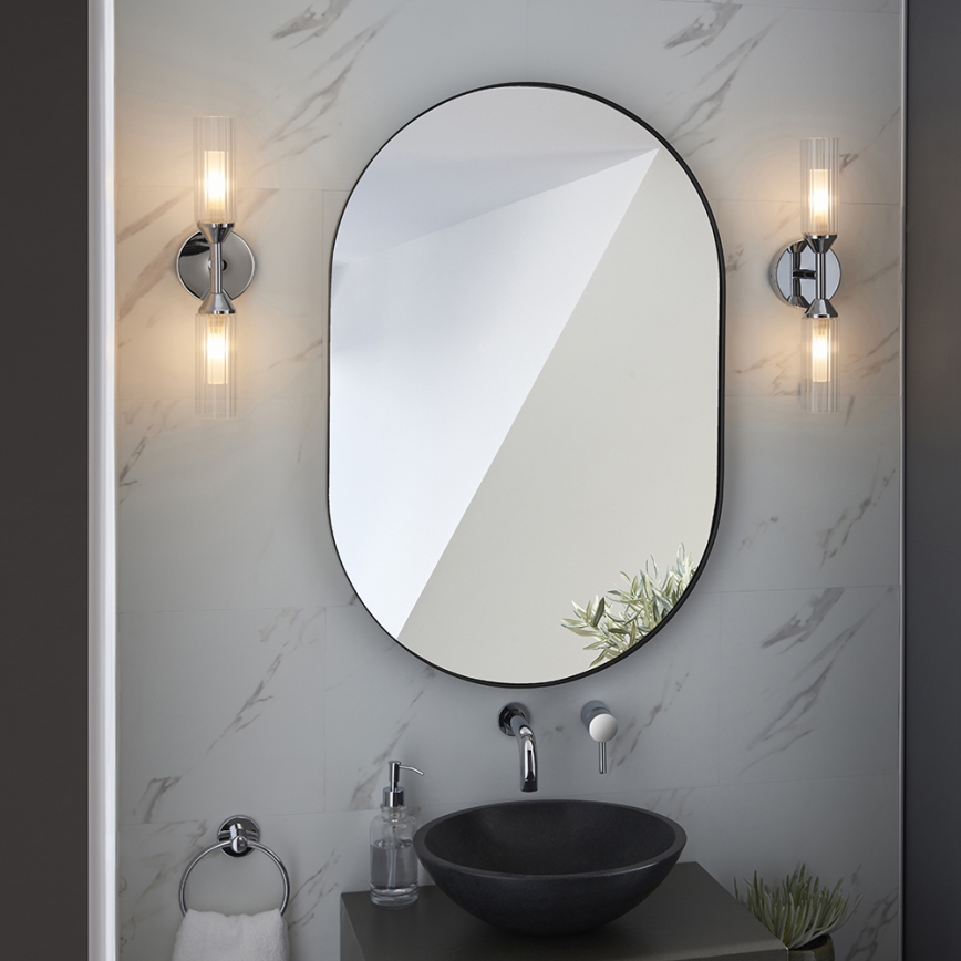 Endon 97172 - Vannas istabas sienas gaismeklis NATORI 2xG9/3W/230V IP44 spīdīgs hroms