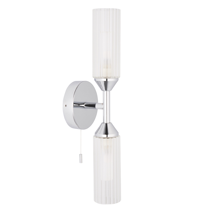Endon 97172 - Vannas istabas sienas gaismeklis NATORI 2xG9/3W/230V IP44 spīdīgs hroms