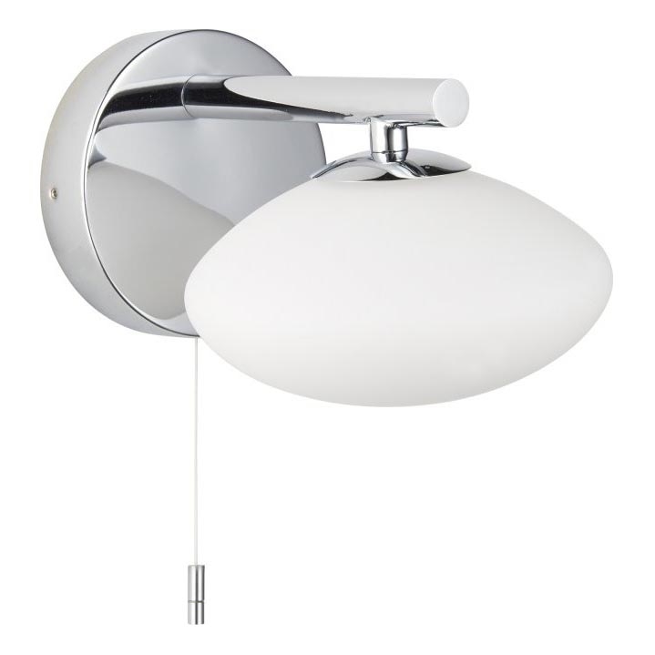 Endon 97181 - Vannas istabas sienas gaismeklis MOBIAS 1xG9/3W/230V IP44 spīdīgs hroms