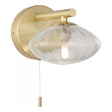 Endon 97182 - Vannas istabas sienas lampa MOBIAS 1xG9/3W/230V IP44 misiņš