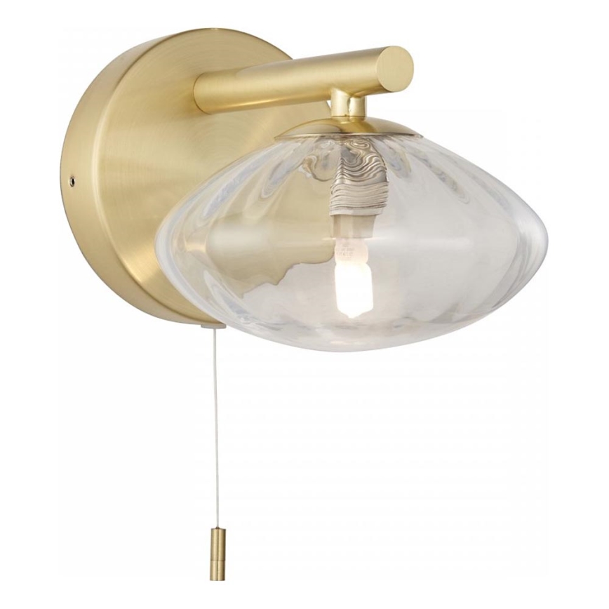Endon 97182 - Vannas istabas sienas lampa MOBIAS 1xG9/3W/230V IP44 misiņš
