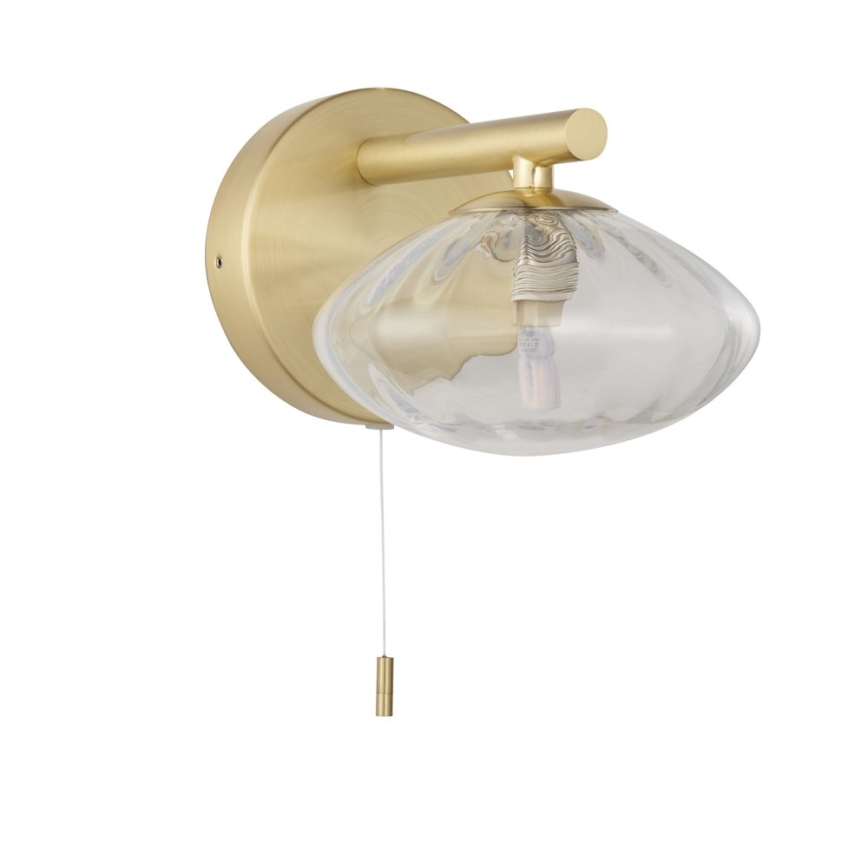 Endon 97182 - Vannas istabas sienas lampa MOBIAS 1xG9/3W/230V IP44 misiņš
