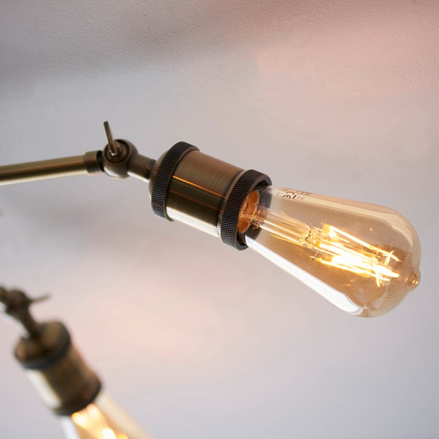 Endon 97244 - Virziena gaismeklis HAL 5xE27/40W/230V misiņš