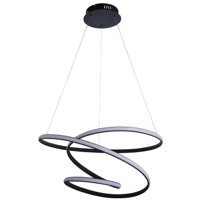 Endon 97632 - LED pakarināmais gaismeklis uz kabeļa DUNE LED/47,5W/230V 3000K melns