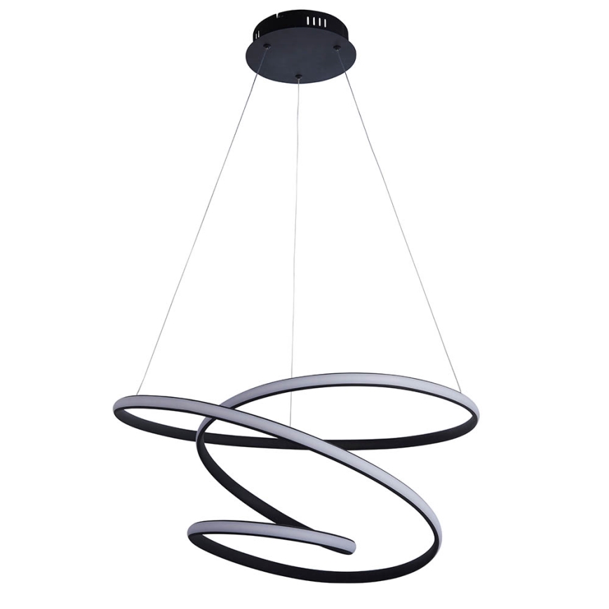 Endon 97632 - LED pakarināmais gaismeklis uz kabeļa DUNE LED/47,5W/230V 3000K melns