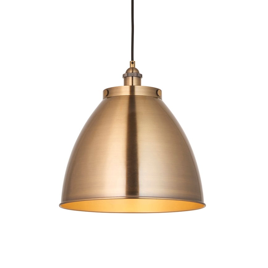 Endon 98744 - Lustra uz vada FRANKLIN 1xE27/10W/230V no misiņa
