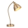 Endon 98747 - Galda lampa FRANKLIN 1xE14/7W/230V misiņš