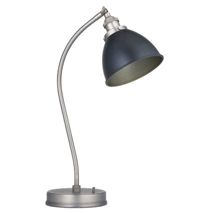 Endon 98752 - Galda lampa FRANKLIN 1xE14/7W/230V matēts hroms/antracīts