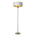 Endon 98935 - Grīdas stāvlampa HIGHCLERE 3xE14/40W/230V balta/misiņš d. 47 cm