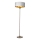 Endon 98935 - Grīdas stāvlampa HIGHCLERE 3xE14/40W/230V balta/misiņš d. 47 cm