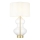 Endon 99110 - Aptumšojama galda lampa KELDA 1xE27/10W/230V balta/zelta