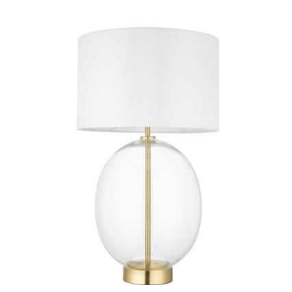 Endon 99292 - Galda lampa KELDA ar regulējamu spilgtumu 1xE27/10W/230V krēmkrāsas/zelta