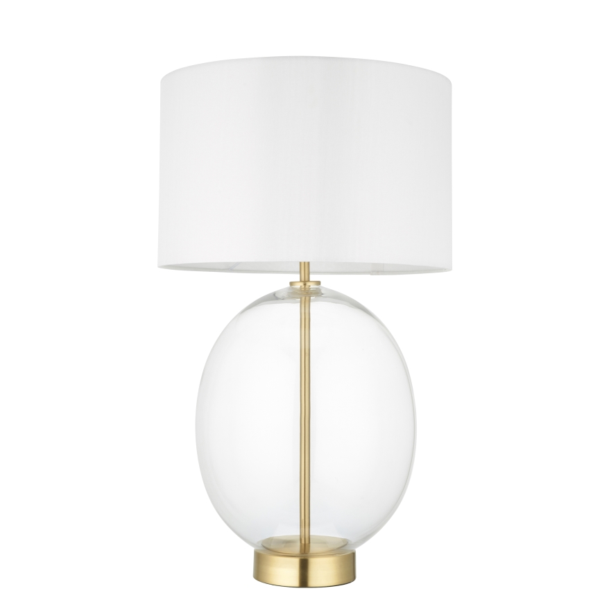 Endon 99292 - Galda lampa KELDA ar regulējamu spilgtumu 1xE27/10W/230V krēmkrāsas/zelta