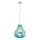 Endon 99791 - Lustra ar auklu EUROPA 1xE27/10W/230V zila