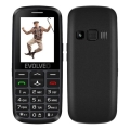 Evolveo - EasyPhone EG 2G mobilais tālrunis senioriem melns