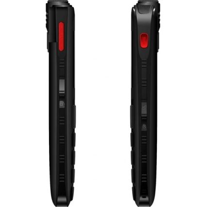 Evolveo - EasyPhone FL, mobilais tālrunis senioriem, melns