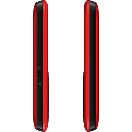 Evolveo - EasyPhone ID sarkans mobilais tālrunis senioriem