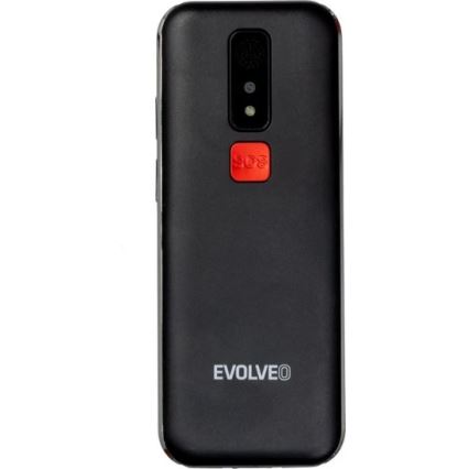 Evolveo - EasyPhone LT, 4G mobilais tālrunis senioriem, melns