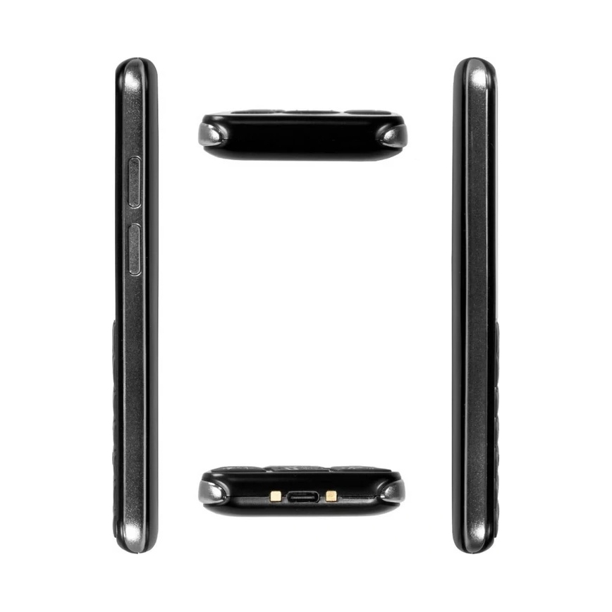 Evolveo - EasyPhone LT, 4G mobilais tālrunis senioriem, melns