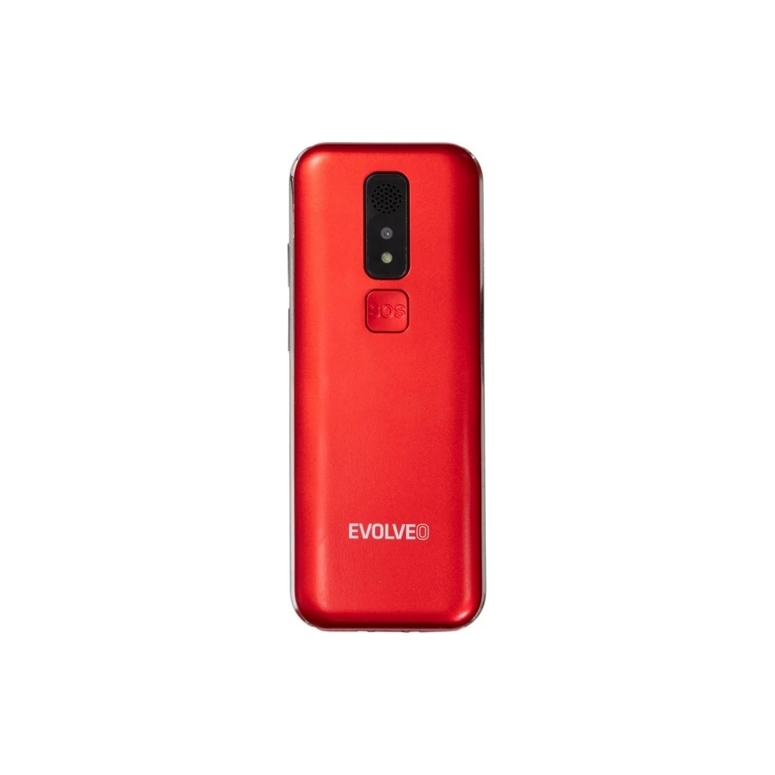 Evolveo - EasyPhone LT, 4G mobilais telefons senioriem sarkans