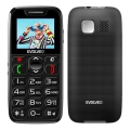 Evolveo - EasyPhone mobilais tālrunis senioriem, melns