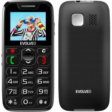 Evolveo - EasyPhone, mobilais tālrunis senioriem, melns