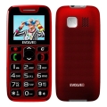 Evolveo - EasyPhone mobilais tālrunis senioriem, sarkans