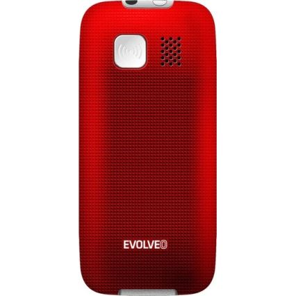 Evolveo - EasyPhone, mobilais tālrunis senioriem, sarkans
