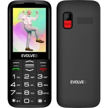 Evolveo - EasyPhone XO, mobilais tālrunis senioriem, melns
