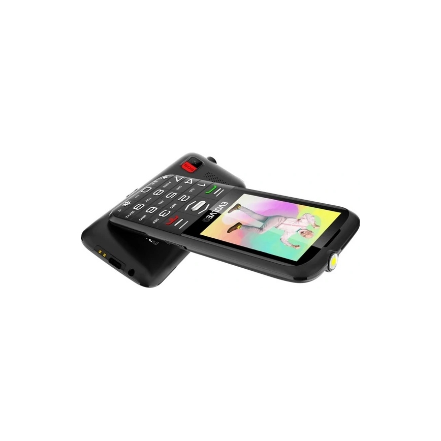 Evolveo - EasyPhone XO mobilais telefons senioriem melns