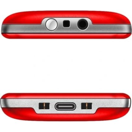Evolveo - EasyPhone XR 4G mobilais telefons senioriem, sarkans