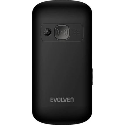 Evolveo - EasyPhone XS, mobilais tālrunis senioriem, melns