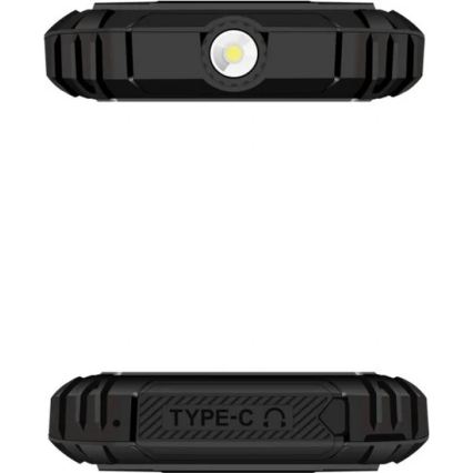 Evolveo - MaxPhone A1, Dual SIM taustiņu tālrunis, melns