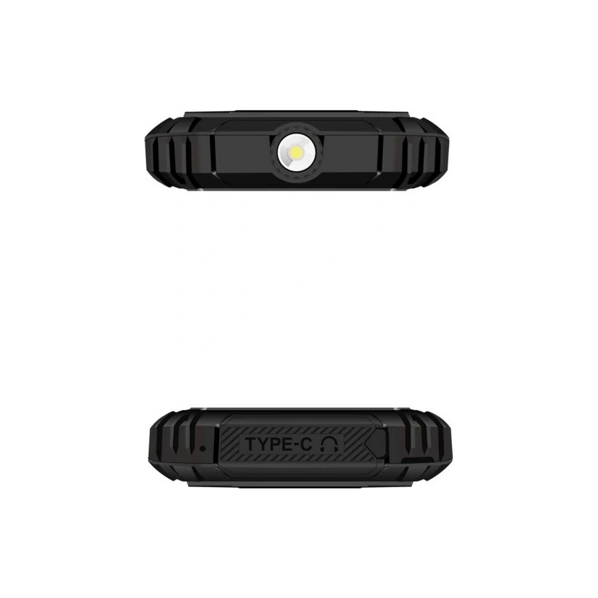 Evolveo - MaxPhone A1, Dual SIM taustiņu tālrunis, melns