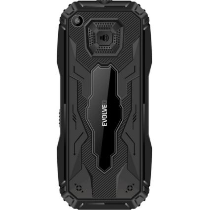 Evolveo - MaxPhone A1 taustiņu tālrunis ar divām SIM kartēm, melns