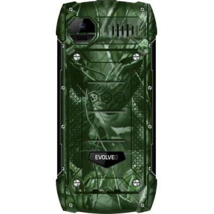 Evolveo - StrongPhone H1 ūdensizturīgs Dual SIM medību kamuflāžas tālrunis