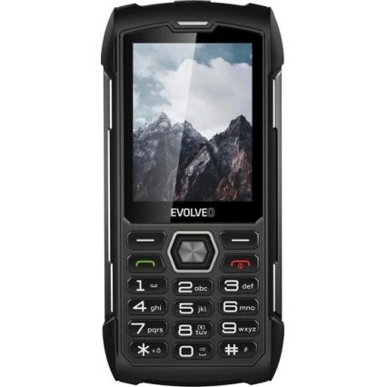 Evolveo - StrongPhone H1, ūdensizturīgs Dual SIM tālrunis, melns - pelēks