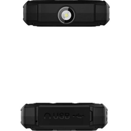 Evolveo - StrongPhone H1, ūdensizturīgs Dual SIM tālrunis, melns - sudraba