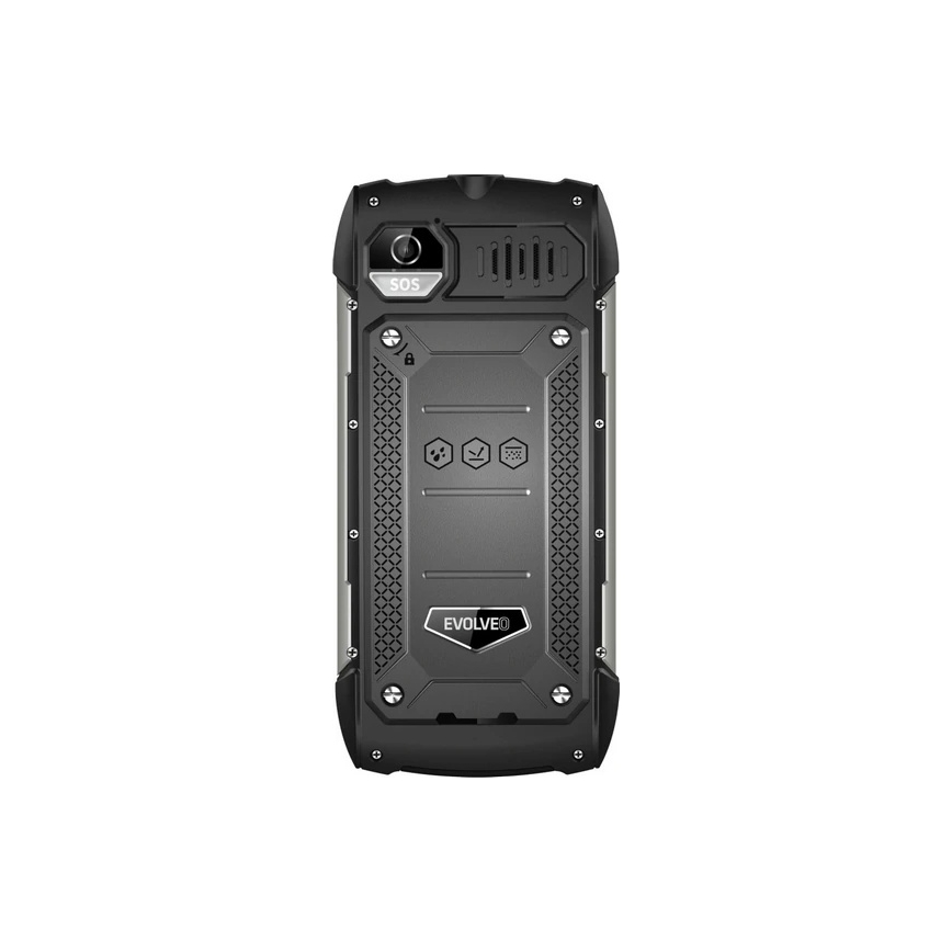 Evolveo - StrongPhone H1 ūdensizturīgs Dual SIM telefons melns/sudrabs