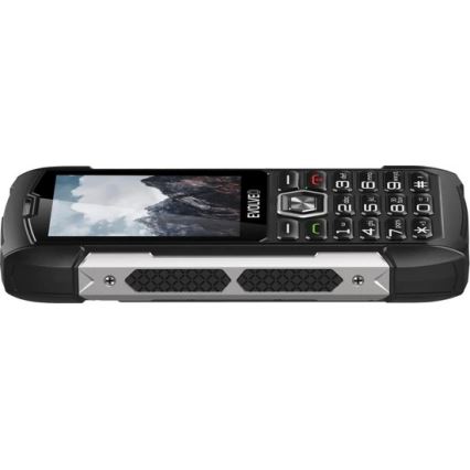 Evolveo - StrongPhone H1 ūdensizturīgs Dual SIM telefons melns/sudrabs